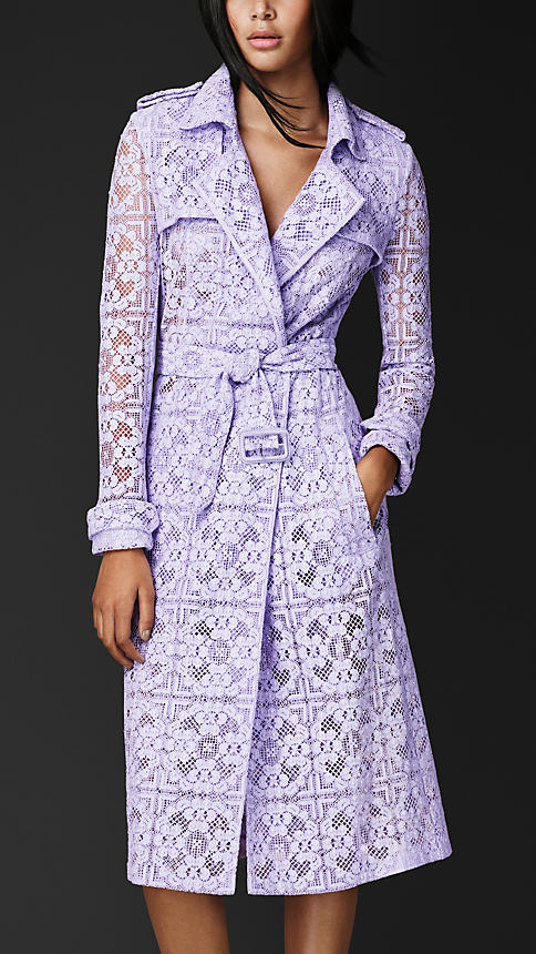 Burberry Lace Trench Coat Image 2