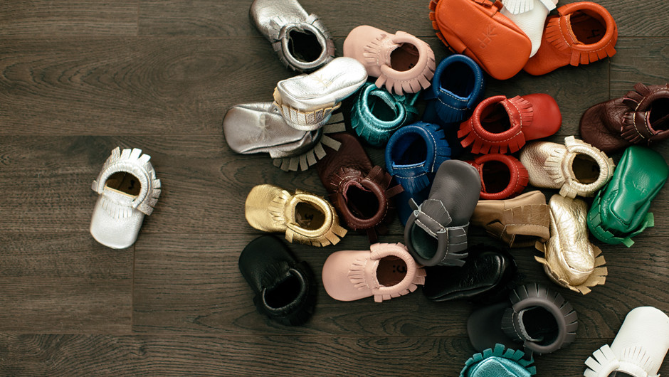 BGM Baby Scoop: The Cutest Handmade Leather Moccasins