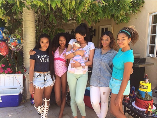 Kimora Lee Simmons Throws Spiderman-Themed Pool Party For Son’s 5th Birthday