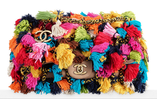 Chanel-Pom-Pom-Embellished-Flap-Bag