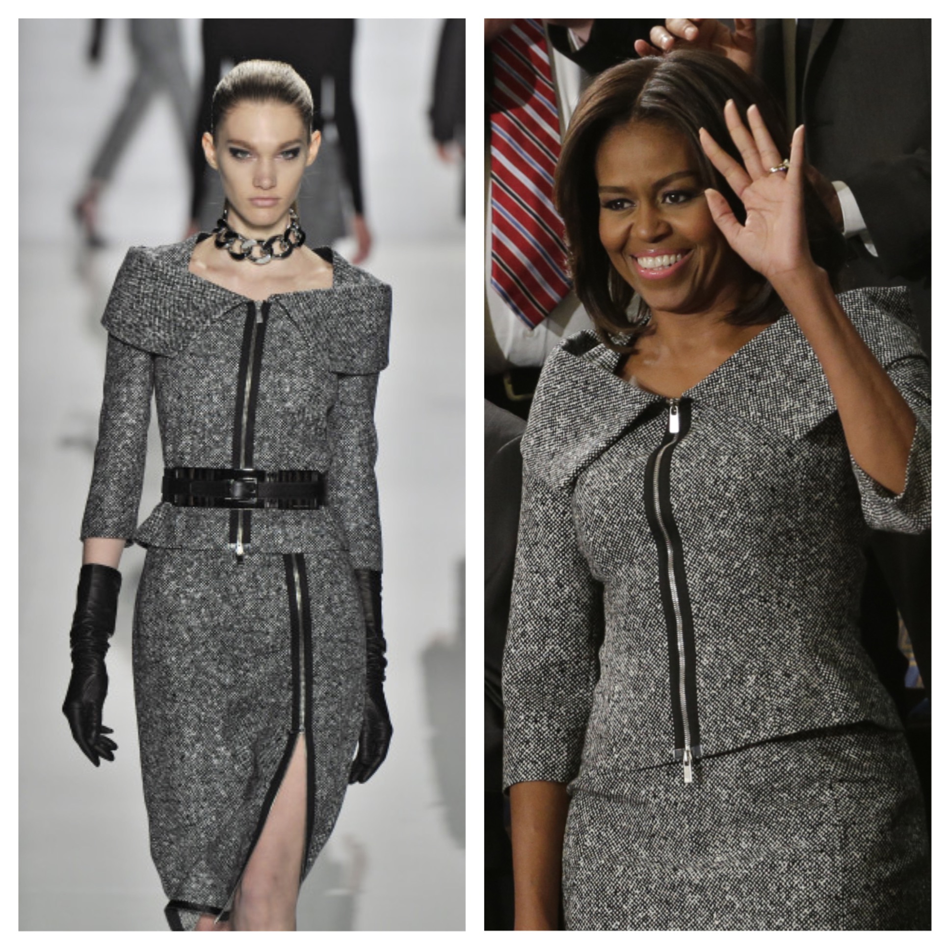 First Lady Michelle Obama Rocks Her State of the Union Look