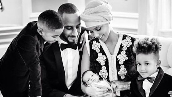 Alicia Keys Two Month Old Son Debut